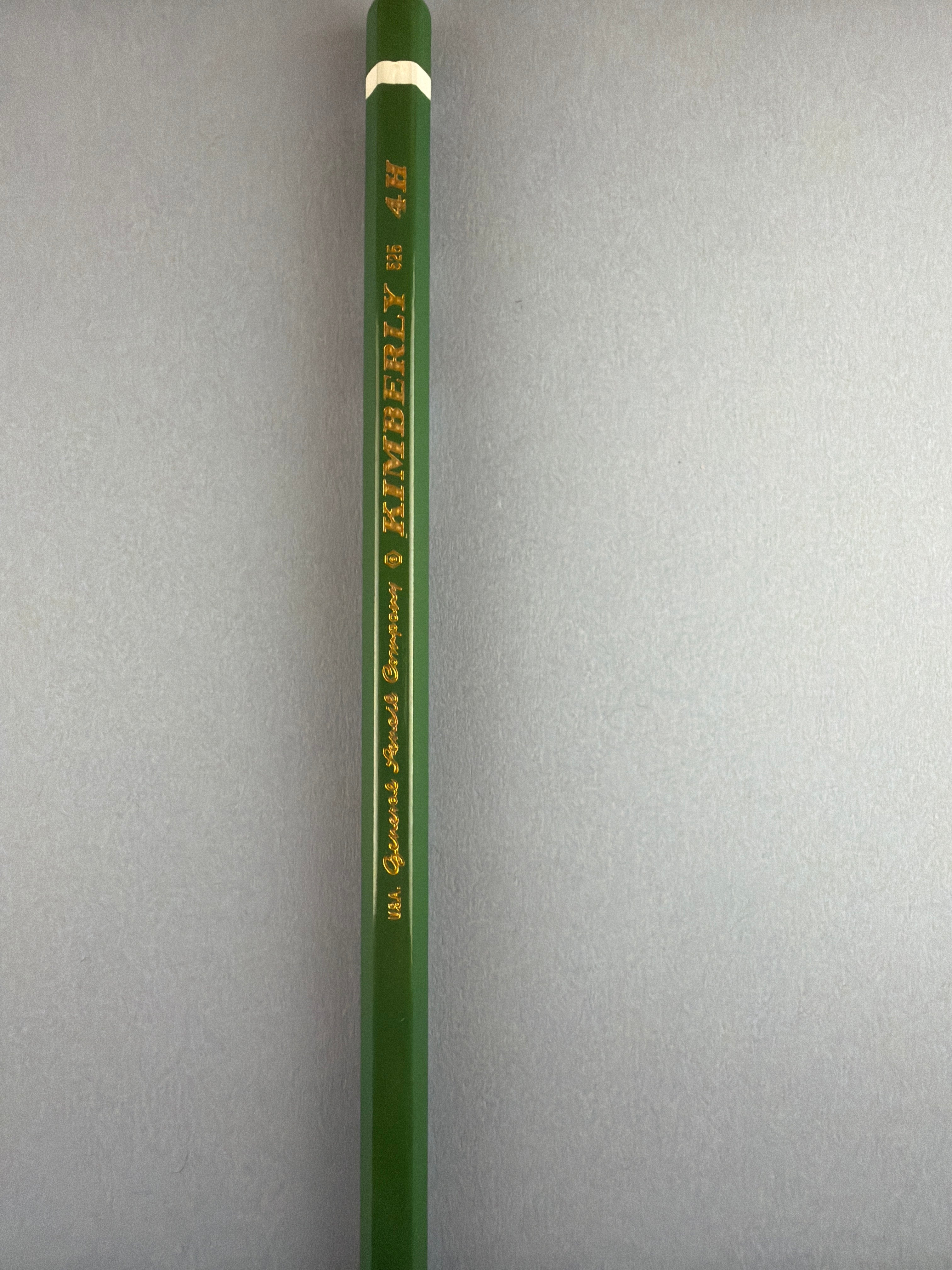 General Pencil Company Carbo Weld Kimberly 525 Vintage 4H Drawing Pencil, c. 1940s