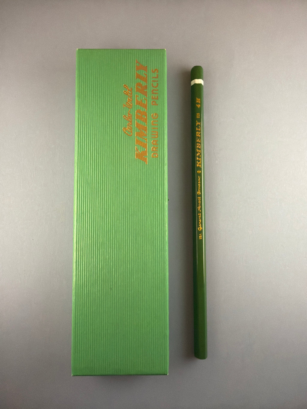 General Pencil Company Carbo Weld Kimberly 525 Vintage 4H Drawing Pencil, c. 1940s
