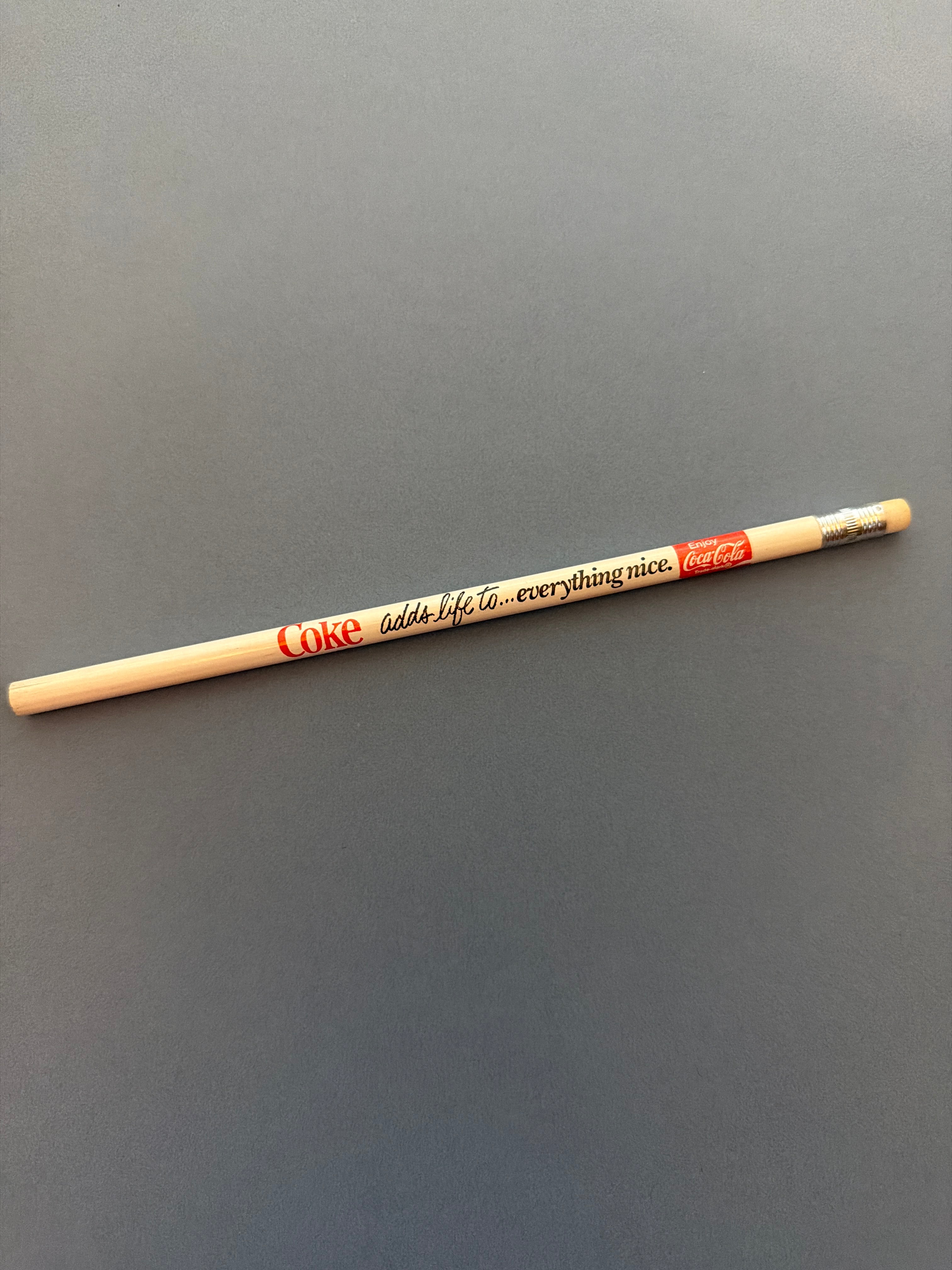 Vintage Coca-Cola Advertising Pencil, c. 1976-1979