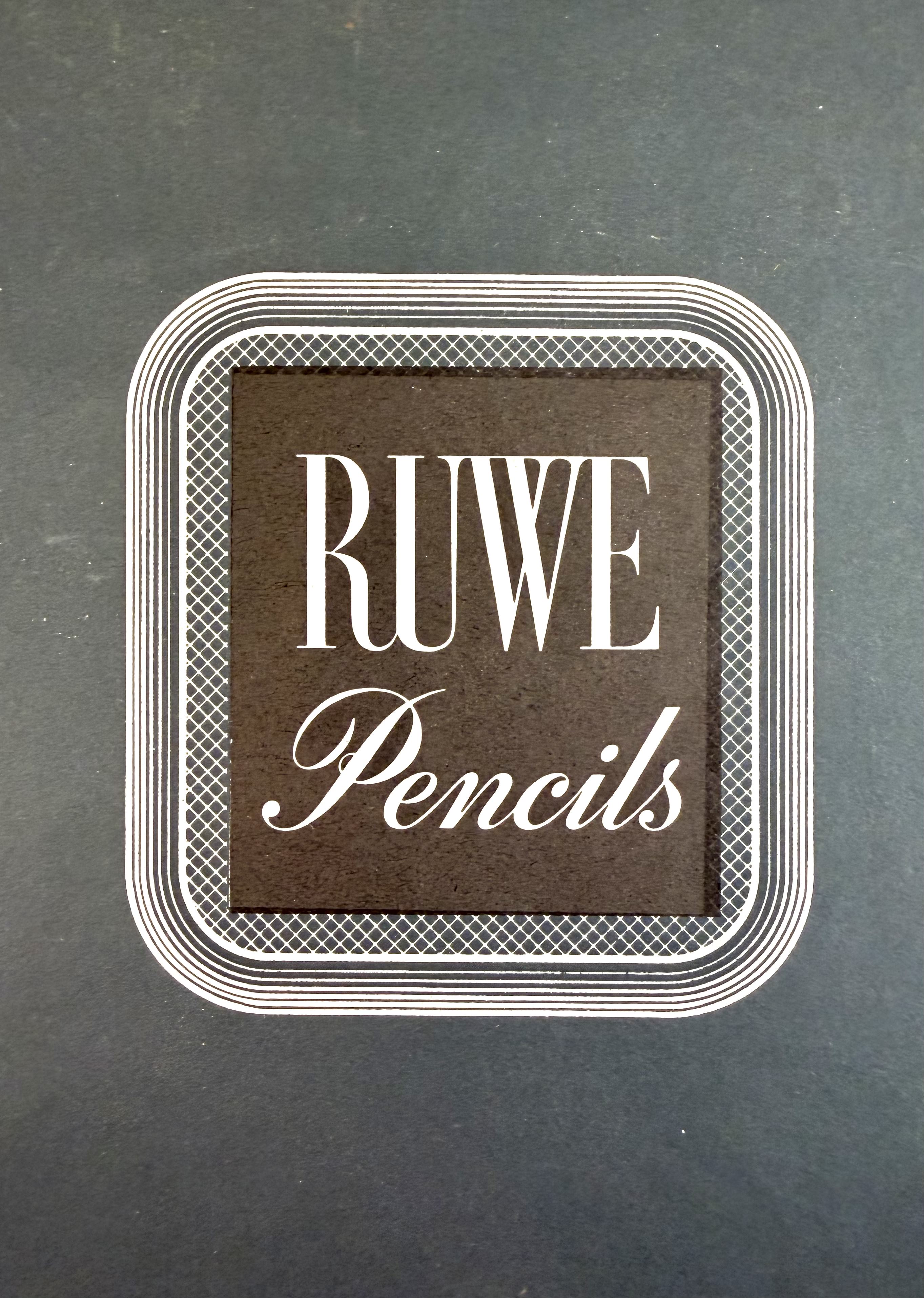 Ruwe Granite 555 No. 2 Vintage Pencil, c. 1960s